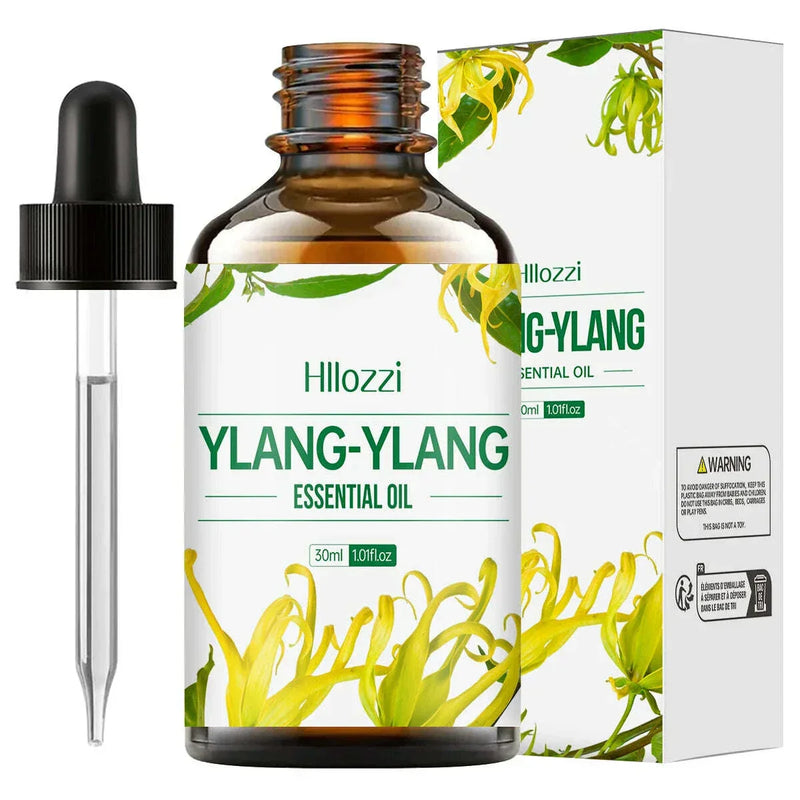 YlangGlow™ Pure Ylang-Ylang Essential Oil — Skin, Hair & Body Nourishment