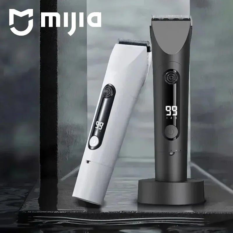 Mijia Wireless Hair Clipper — Titanium Blades, 20 Lengths, Cordless