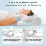 OrthoRest™ Memory Foam Pillow — Anatomical Neck Support & Pain Relief