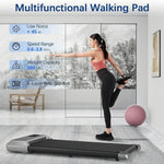 FitPace™ 2-in-1 Treadmill — 2.5HP Walking Pad + Running Machine, 300lb Capacity