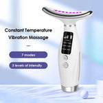 7-Color LED Face & Neck Massager – Portable Light Therapy Wand
